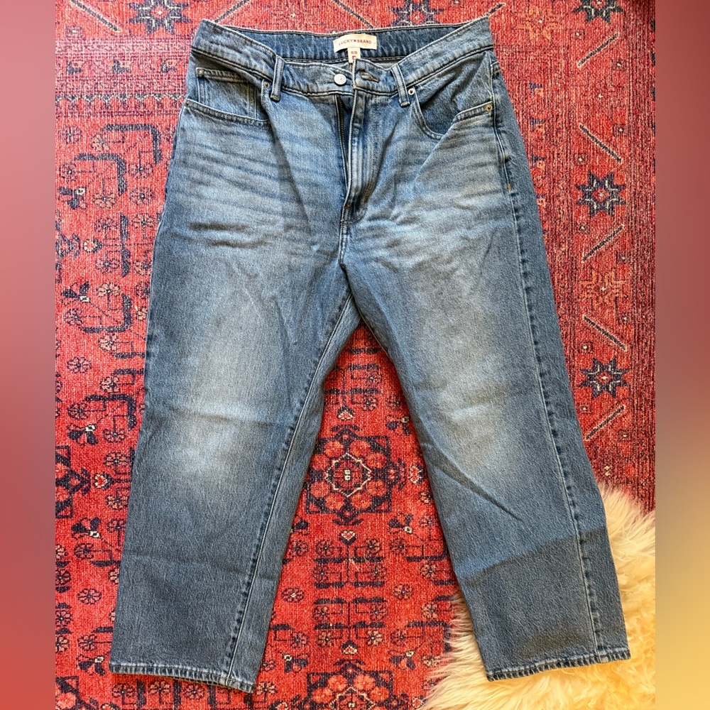 Lucky Brand 90s Loose High Rise Crop